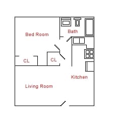 1BR/1BA - Wil-Ru Apartments