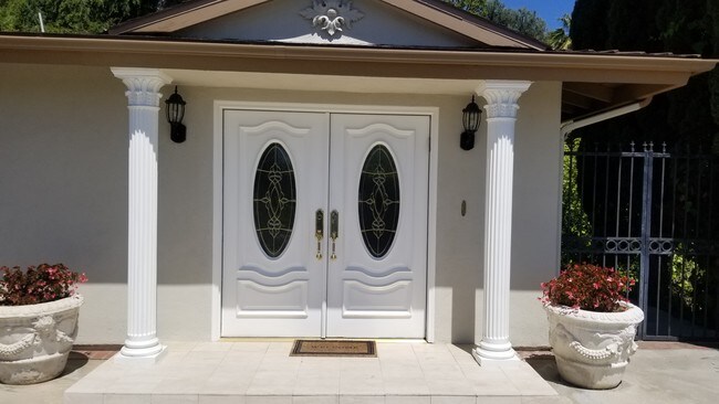 Front Double Door Entrance - 9031 Alto Cedro Dr