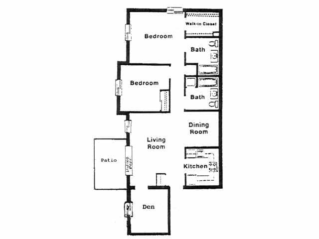 2BR/2BA - CenterPointe Apartments & Townhomes