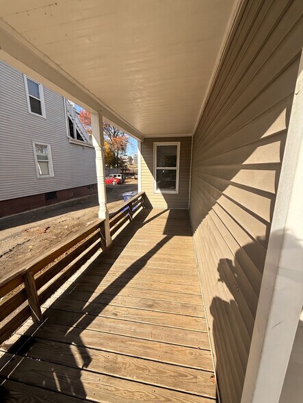 Deck on Left Side of Building - 36 Pratt St