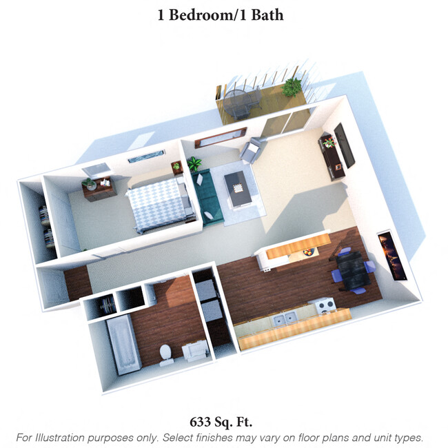 Floorplan - Concord Woods Apartments