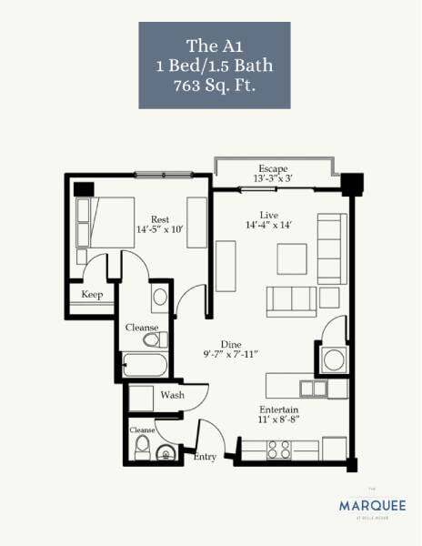 Floorplan - Marquee at Belle Meade