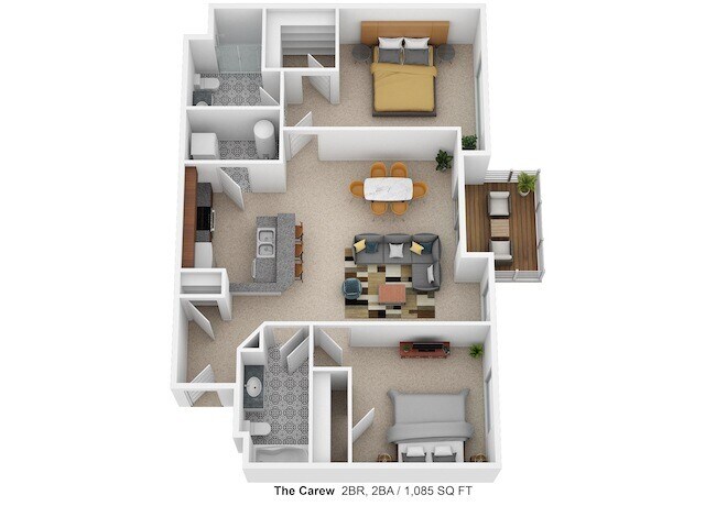 Floorplan - DeSales Flats Apartments*