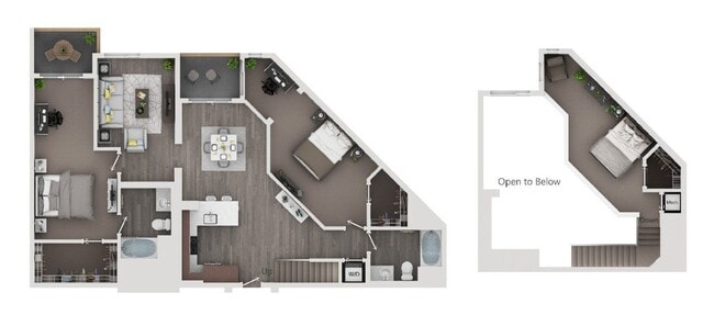 Floorplan - Fusion Encore Hollywood