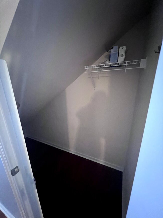 Downstairs closet under stairs - 5 Catawba Way