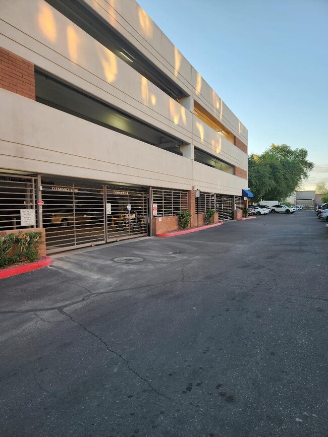 Parking Deck entrances - 1701 E Colter St