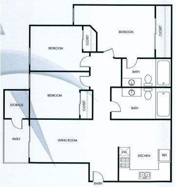 Floorplan - Avante Apartments