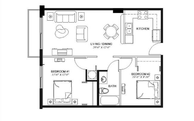 Floorplan - 401 SW 17 th Ave | Little Havana