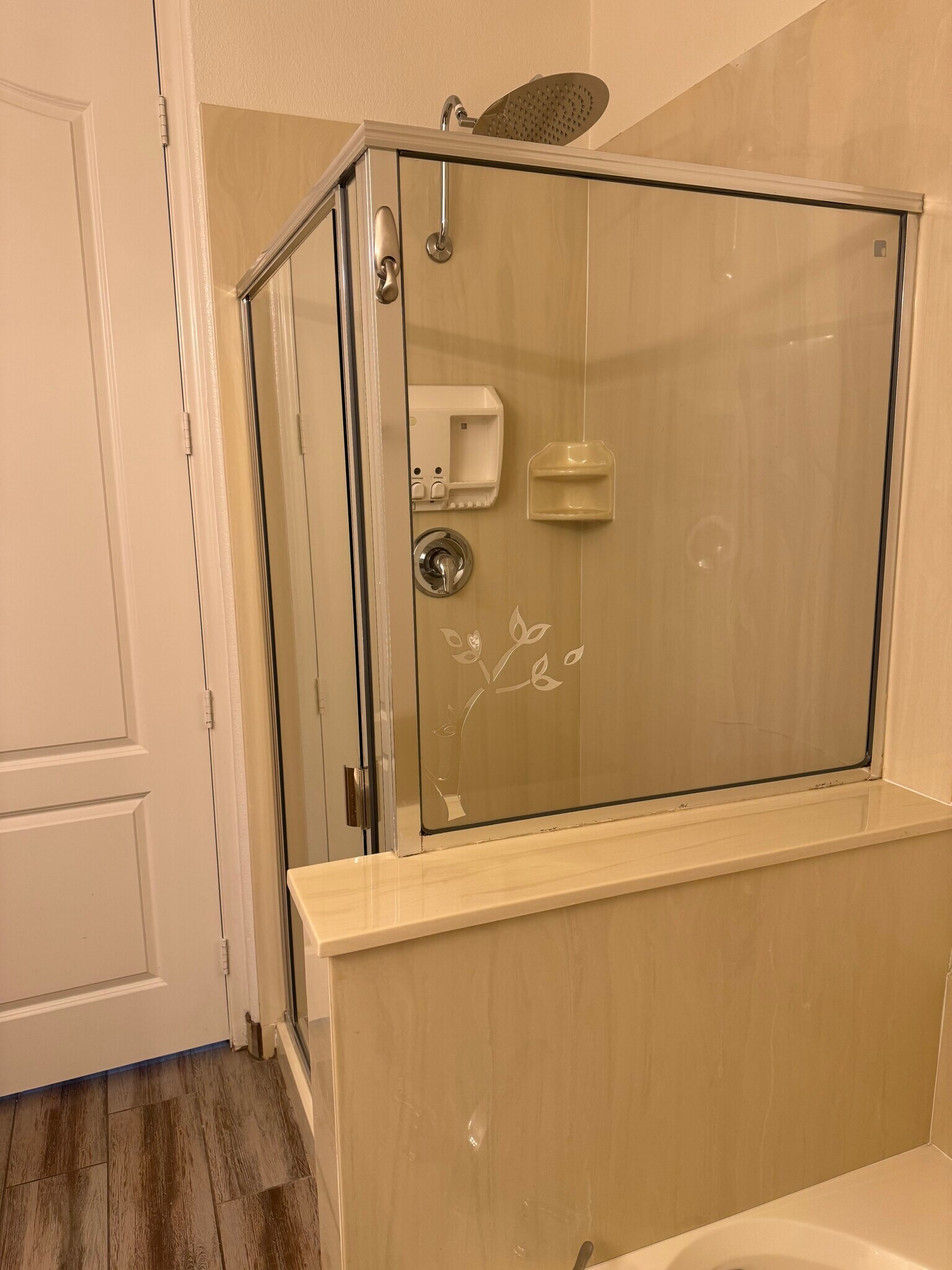 Large shower - 38 E Serene Ave