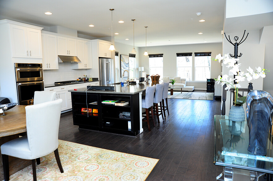 Main Level - Dining Area - Kitchen - Family Room - 3969 Norton Place