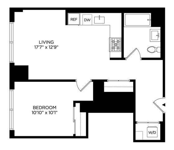 Floorplan - Lincoln at Bankside