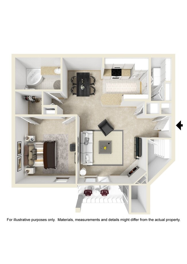 Floorplan - Parkwest Apartment Homes