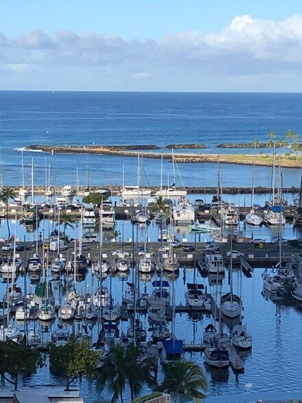 Location shot only: taken from building shows Ala Moana Magic Island - 1690 Ala Moana Blvd