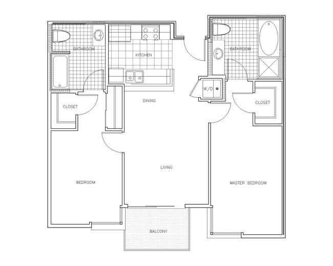 Venezia 2x2 floor plan PR SM Venezia LLC - PR SM Venezia LLC