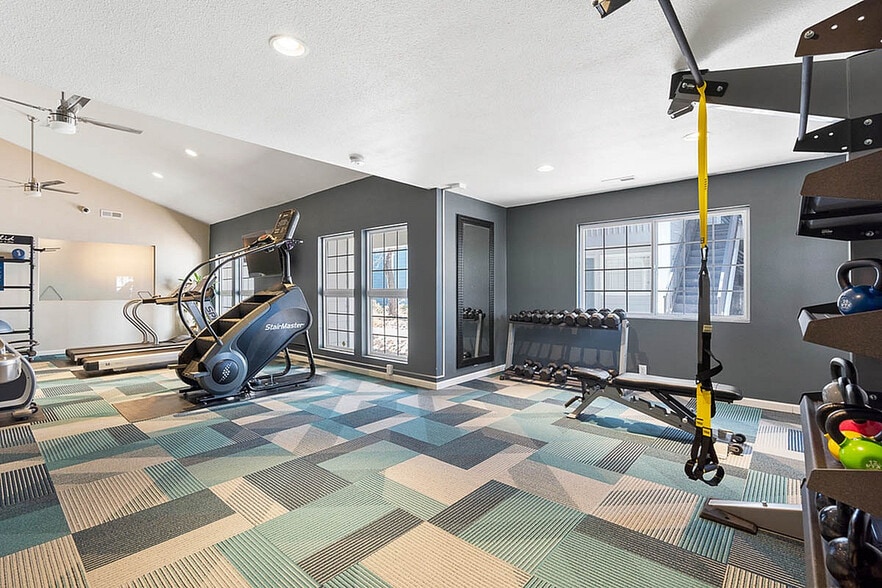 24-Hour Fitness Center at Antero Apartments - Antero
