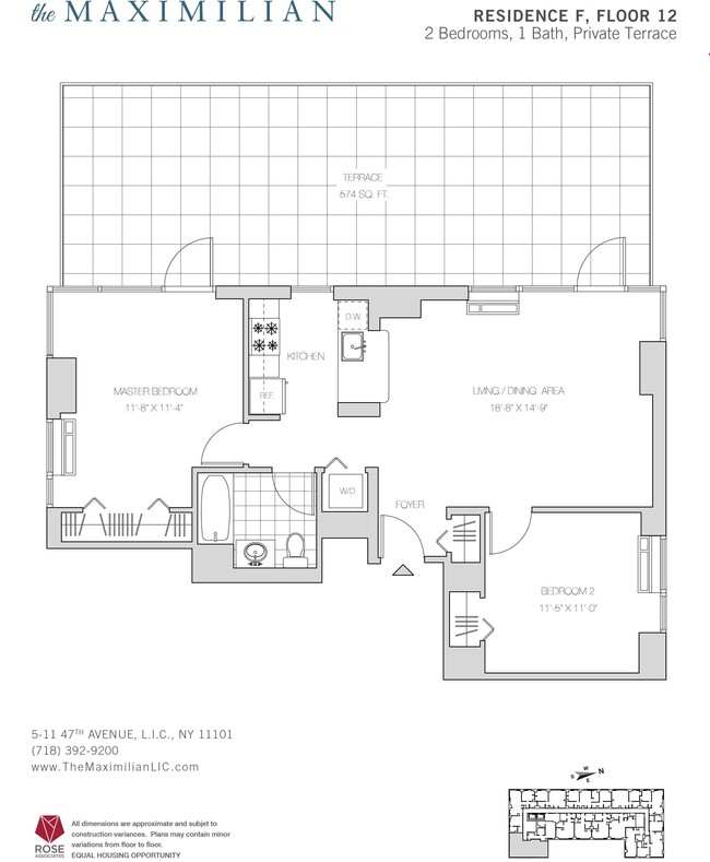 Floorplan - The Maximilian