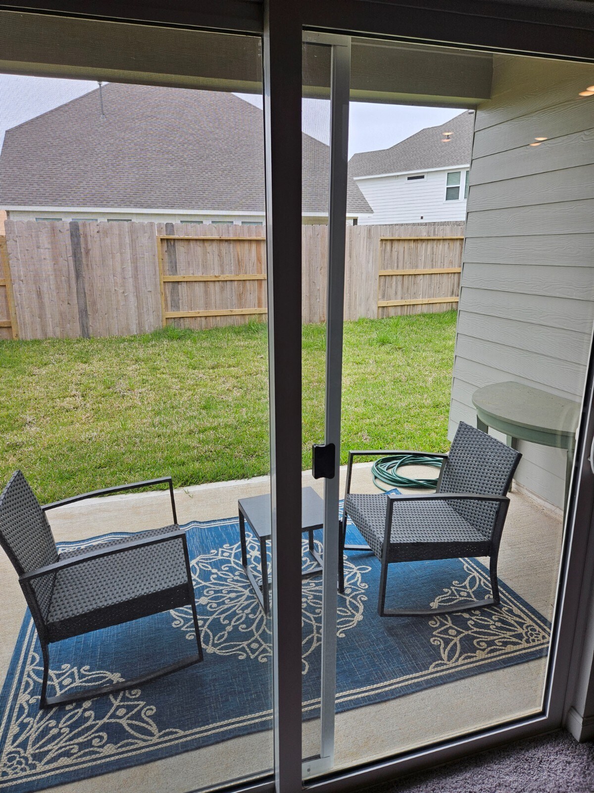 Back Patio. - 5919 Bright Keel Dr