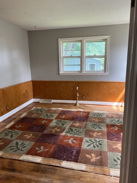 Wood floors throughout main floor - 602 12th St N