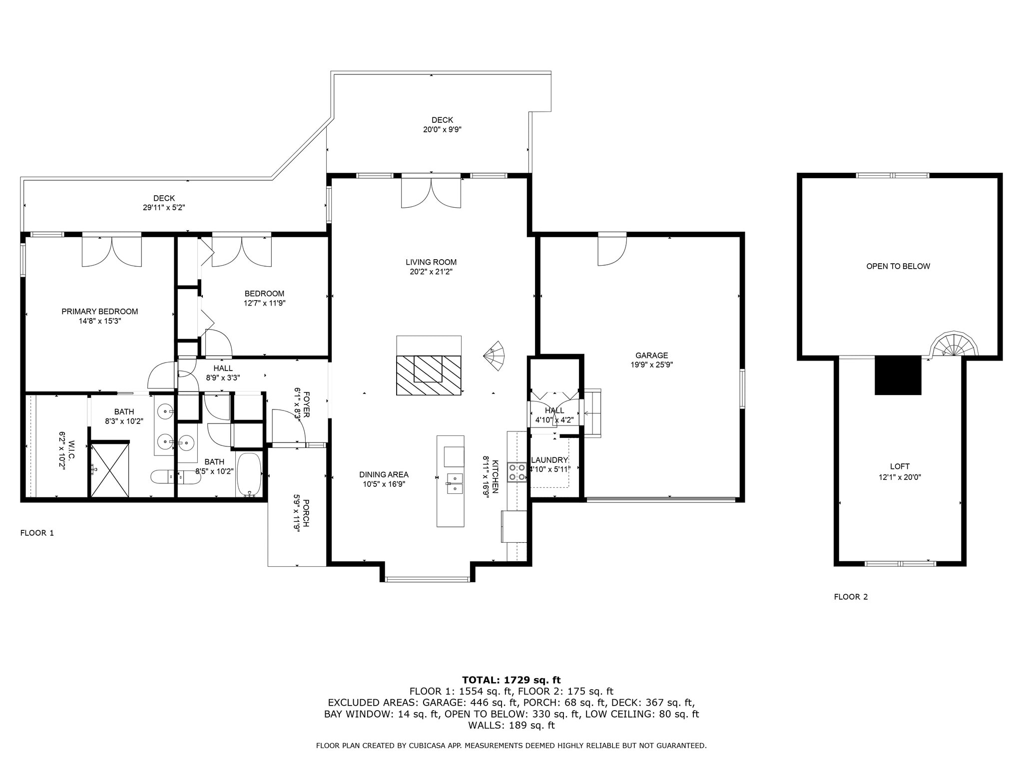 Floor plan for easy reference. - 6812 Uppingham Rd