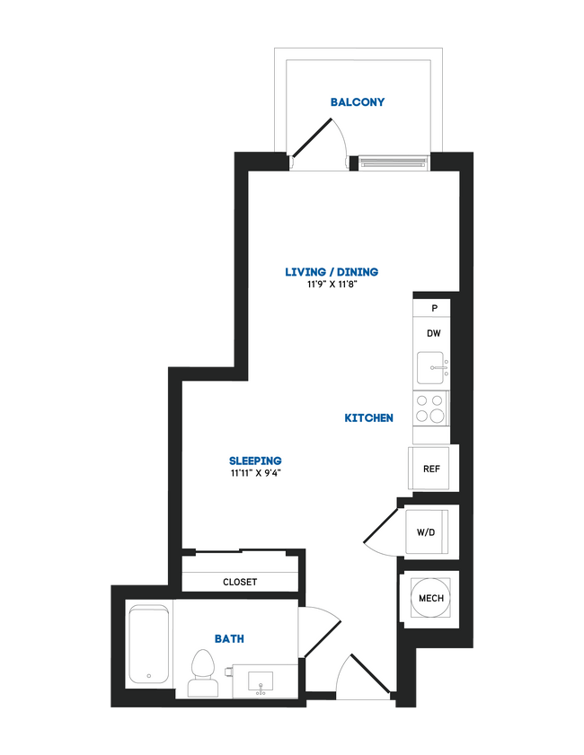 Floorplan - The Chase at Bryant Street