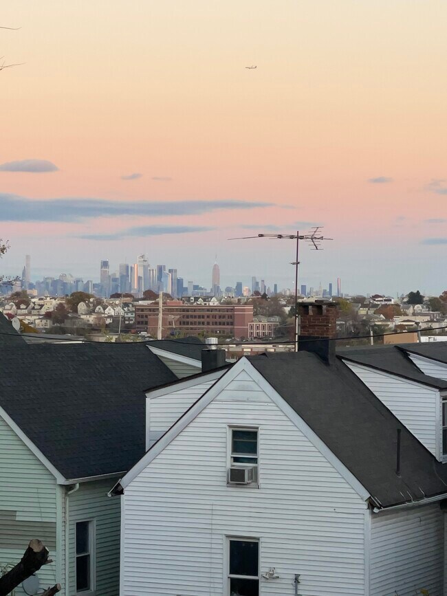 Backyard NYC Skyline View - 245 Mount Prospect Ave