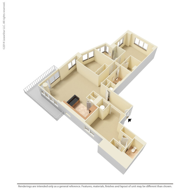 Floorplan - 2001 Clarendon Blvd