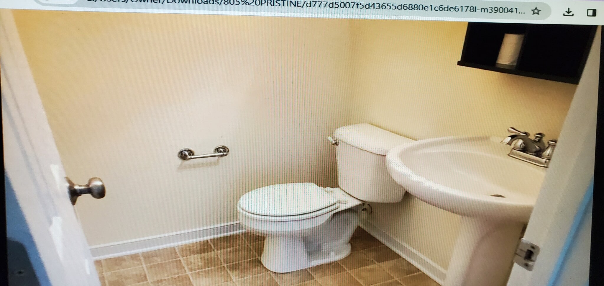 1 ST FLOOR HALF BATH - 805 Pristine Ln