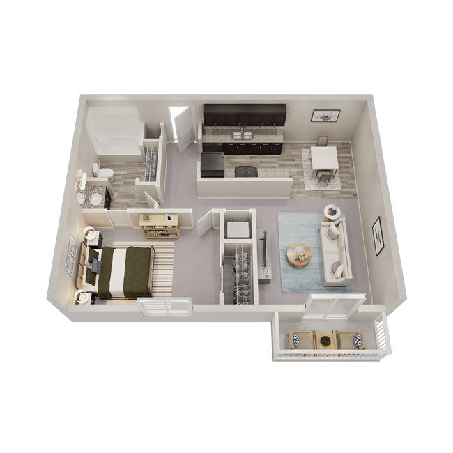 Floorplan - Weston Park Apartments