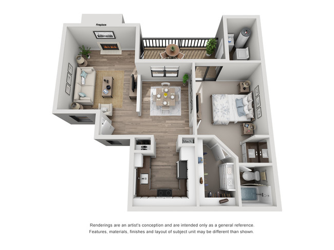 Floorplan - Pointe Niguel Apartments