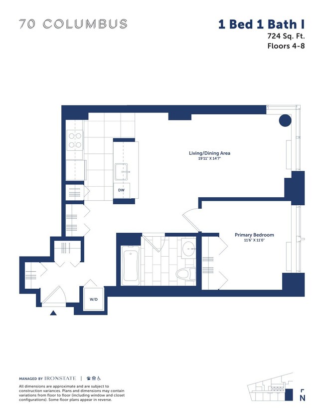 Floorplan - 70 Columbus