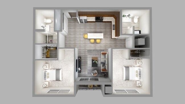 2B2B B - Midtown Reserve Apartments