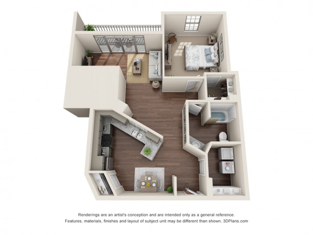 Floorplan - Village Center Apartments