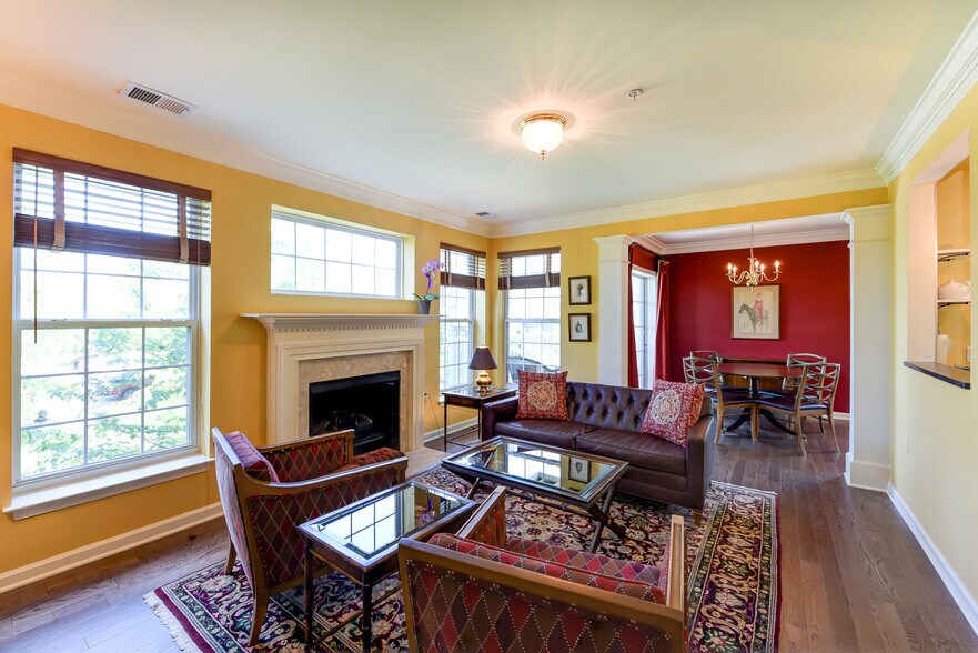 Living room with separate dining room. - 1405 Roundhouse Lane