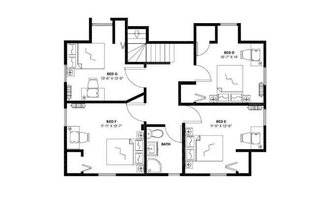 Building Photo - Private bedroom in 7 bed/2 bath Home