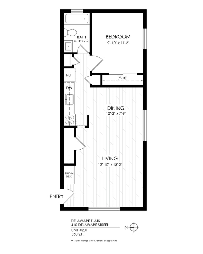 Floorplan - Delaware Flats