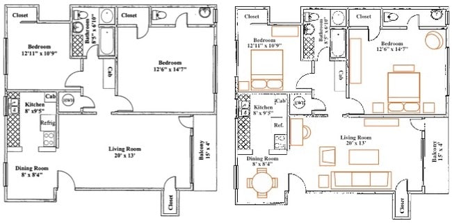 2BR/1.5BA - Lemarsh Chatsworth Apartments