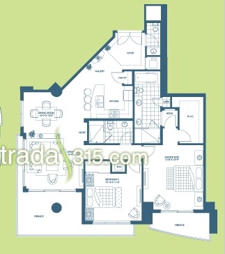 2BR/2.5BA - Strada 315
