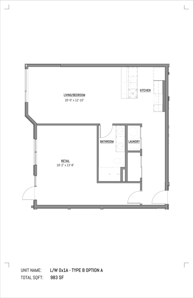 Floorplan - Serenity Apartments