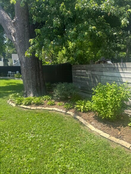 Back yard is fenced in - 1540 N 10th St