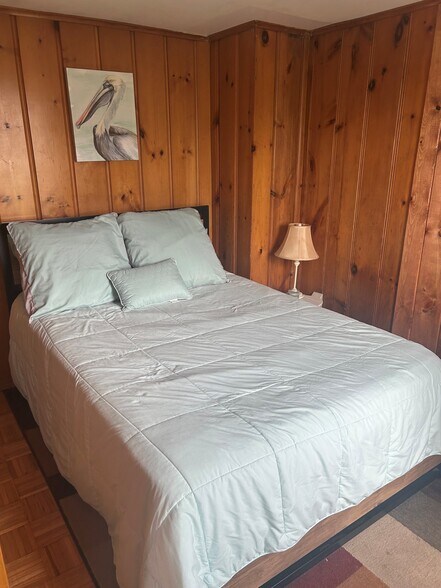 sleeping area with full bed and ocean views - 30 Ninigret Ave