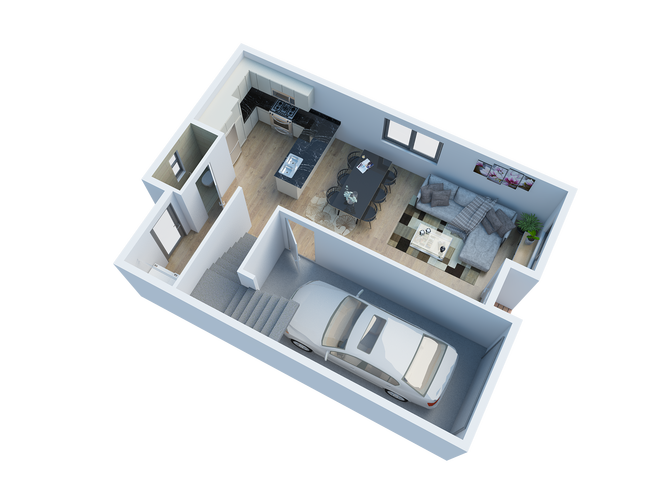 Floorplan - San Mateo Townhomes