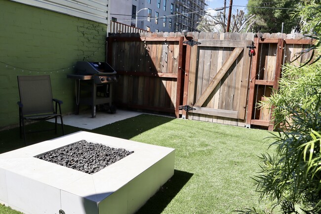 Backyard - 6742 De Longpre Ave