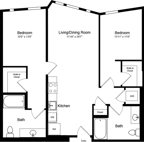 Floorplan - Potrero 1010