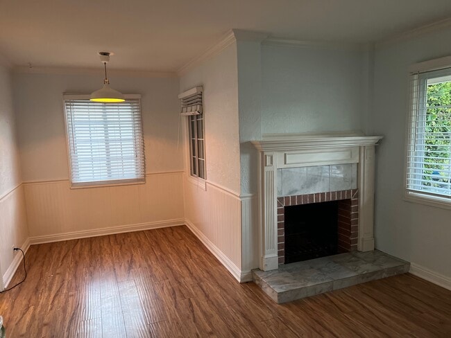 Fireplace & Dining Area - 10804 Ashby Ave