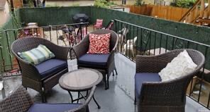 Private Patio for Tenant - 400 Eldert Lane