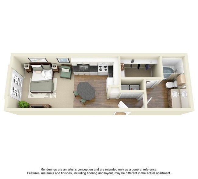 Floorplan - Villas at Katy Trail Apartments