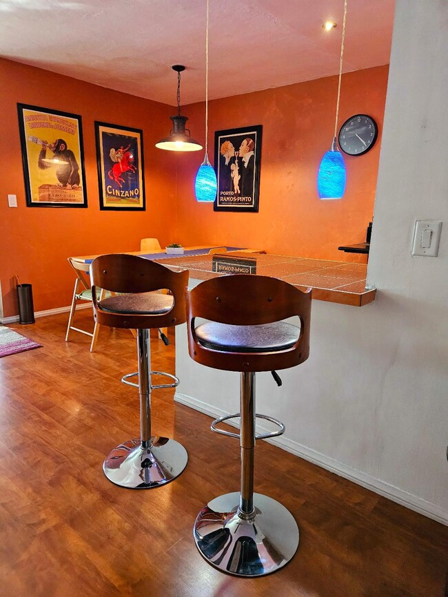 Stool Chairs and Kitchen Counter - 1130 E 1st St