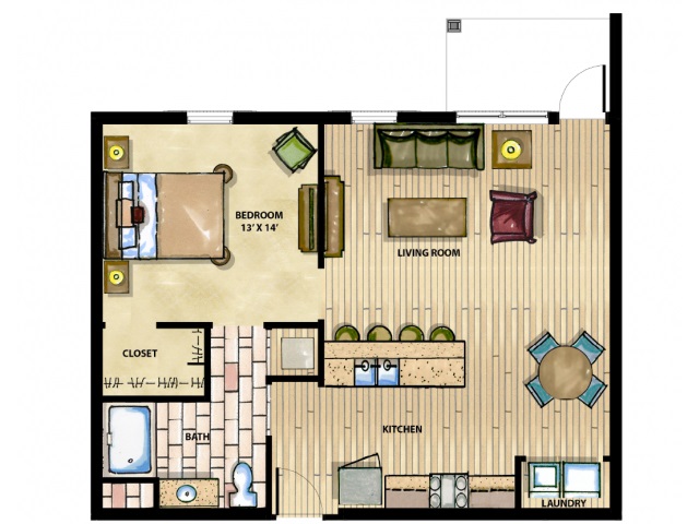 Floorplan - Hall Creek