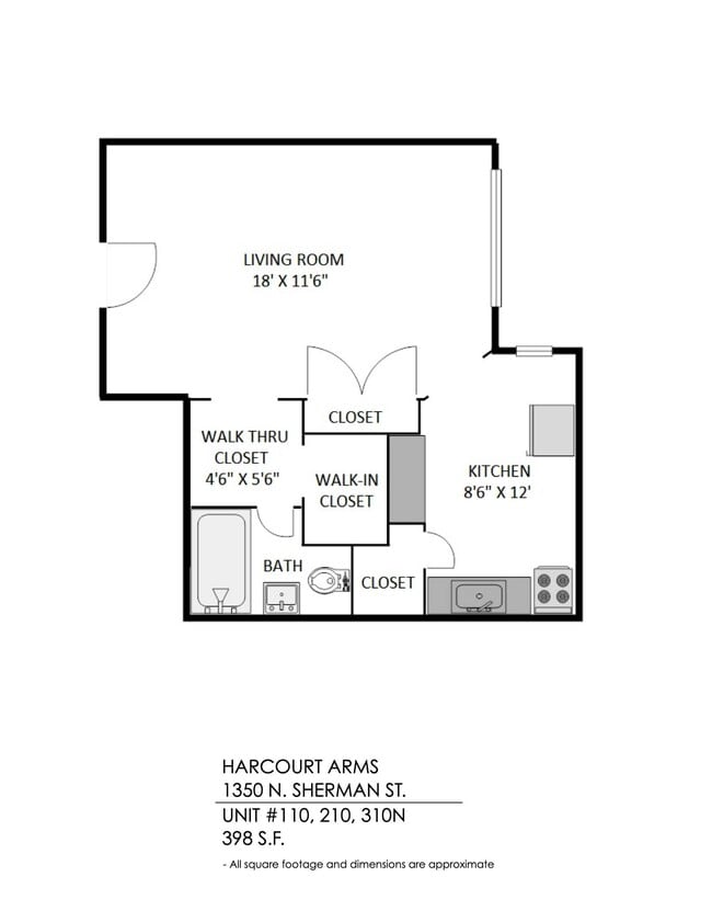 Floorplan - Harcourt Arms