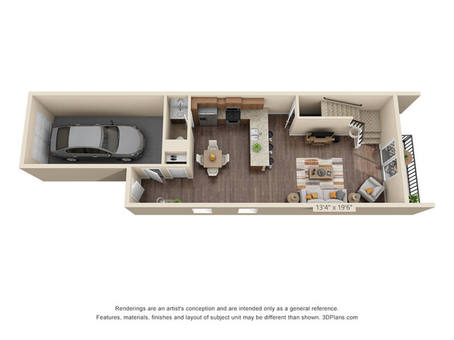 Floorplan - Prairie Pines Townhomes